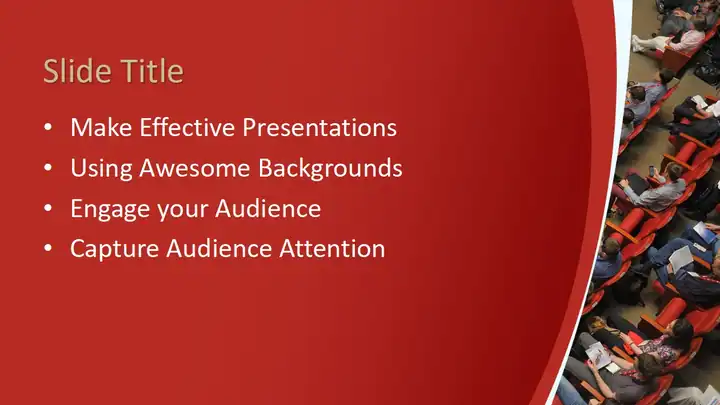 Free Modern Conference PowerPoint Template