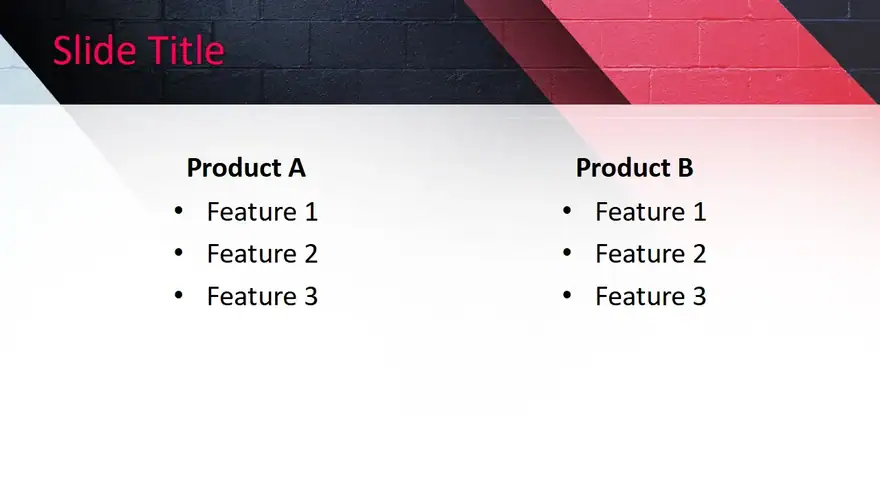 Free Modern Geometric PowerPoint Template