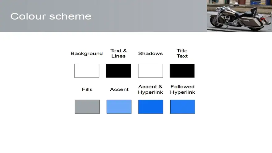 Free Motorbike PowerPoint Template