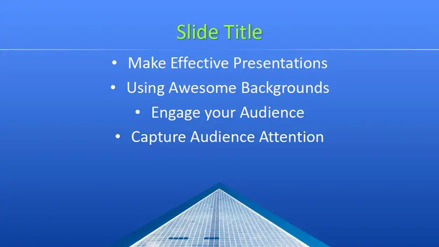 Free Pyramid PowerPoint Template
