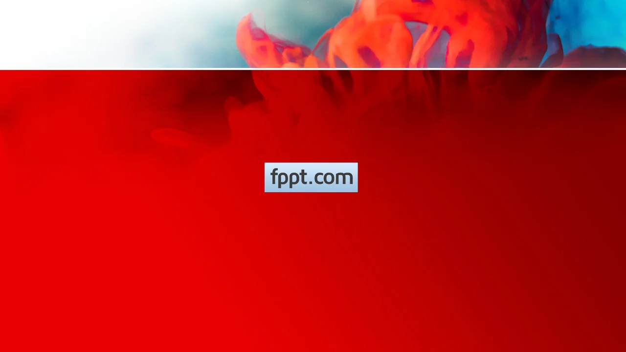 Free Red Background PowerPoint Template