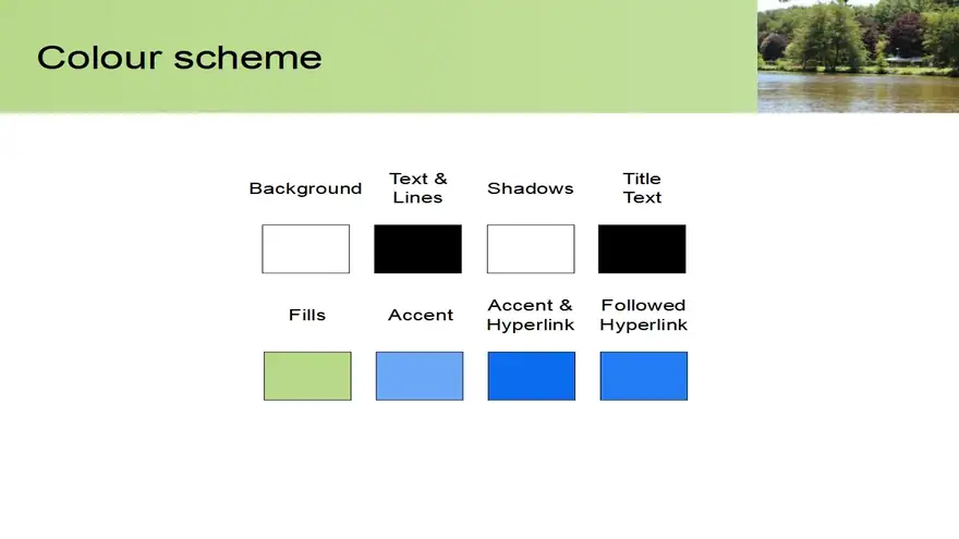 Free River PowerPoint Template