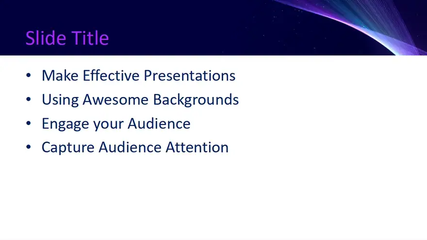 Free Shine PowerPoint Template