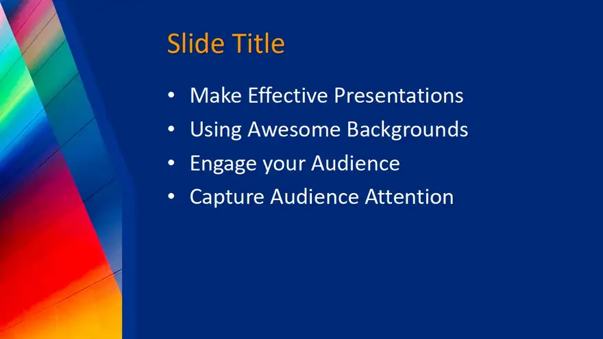 Free Spectrum PowerPoint Template