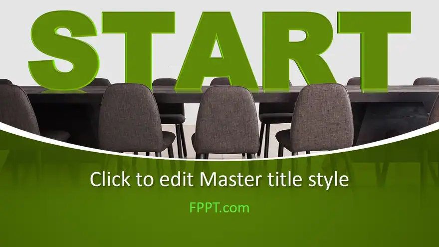 Free Start PowerPoint Template