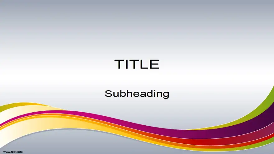 Free Streaming PowerPoint Template