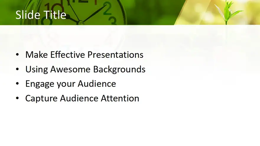 Free Success PowerPoint Template