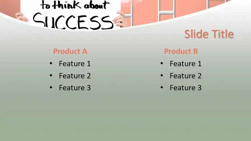 Free Time to Think About Success PowerPoint Template