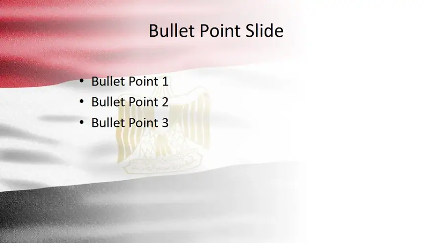 Free Widescreen Egypt PowerPoint Template
