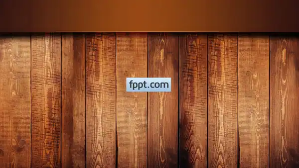 Free Wooden PowerPoint Template