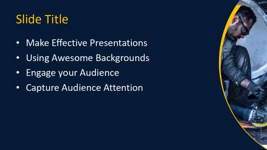 Free Workman PowerPoint Template