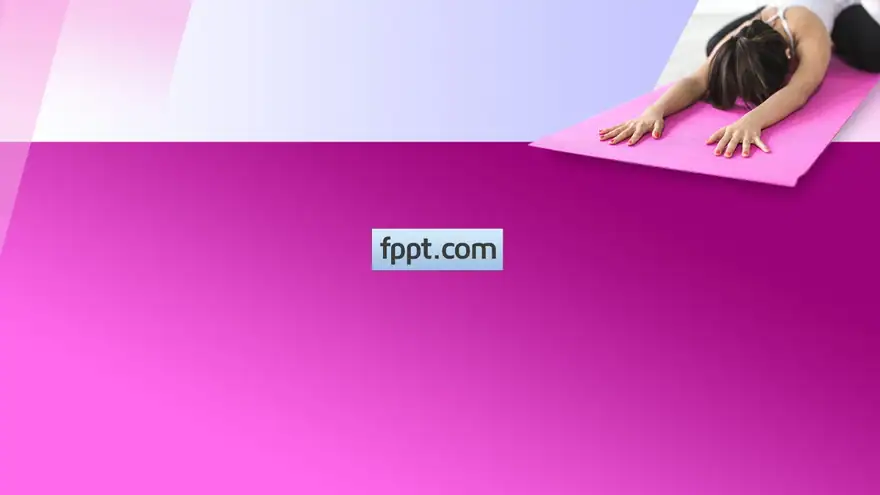 Free Yoga Practice PowerPoint Template