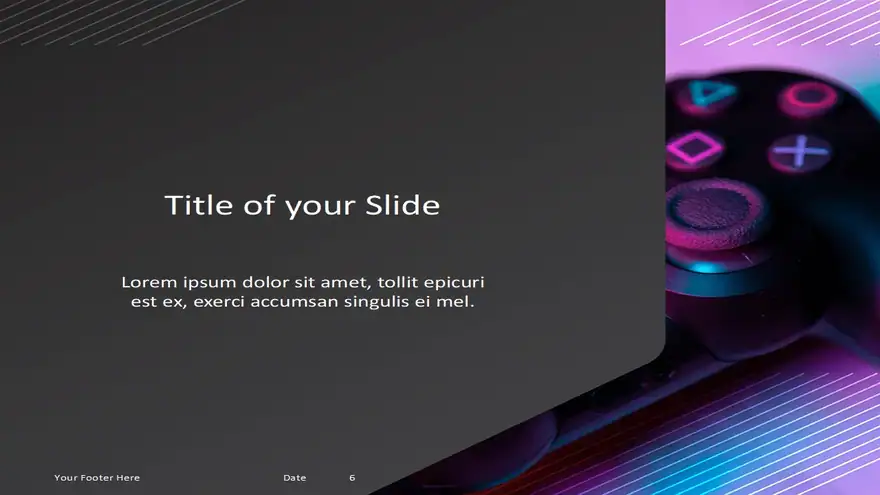GAMING – Template for PowerPoint and Google Slides