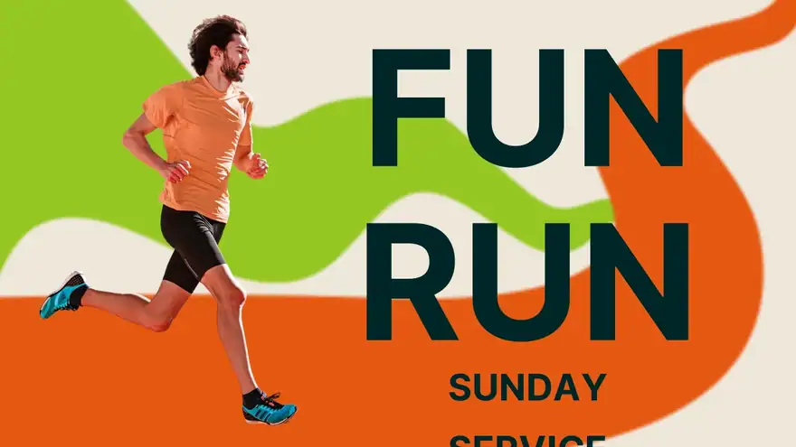 Geometric Fun Run Sunday Service Slides