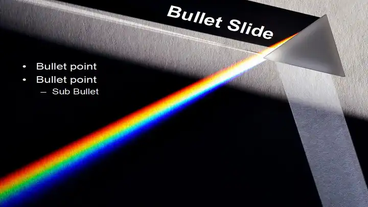 Glass Prism PowerPoint Template
