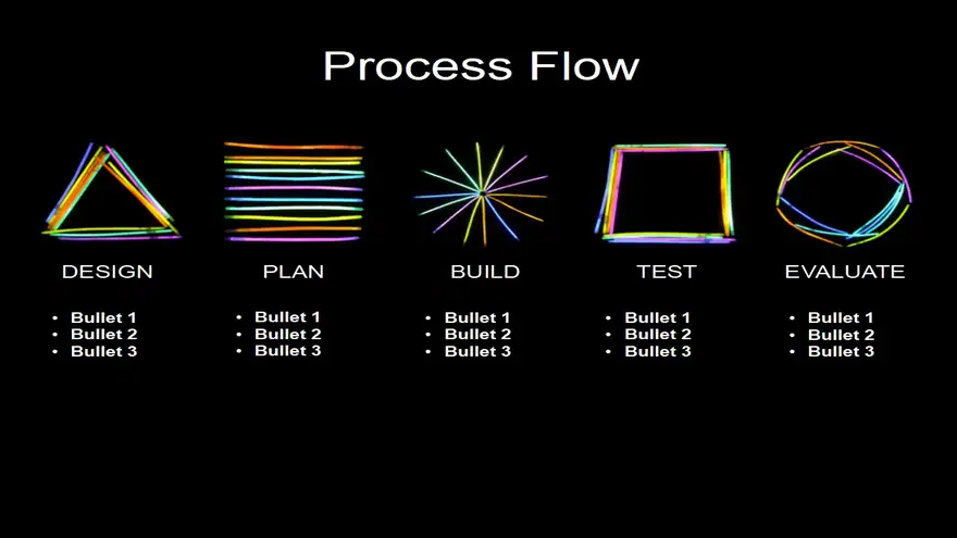 Glow Stick PowerPoint Template