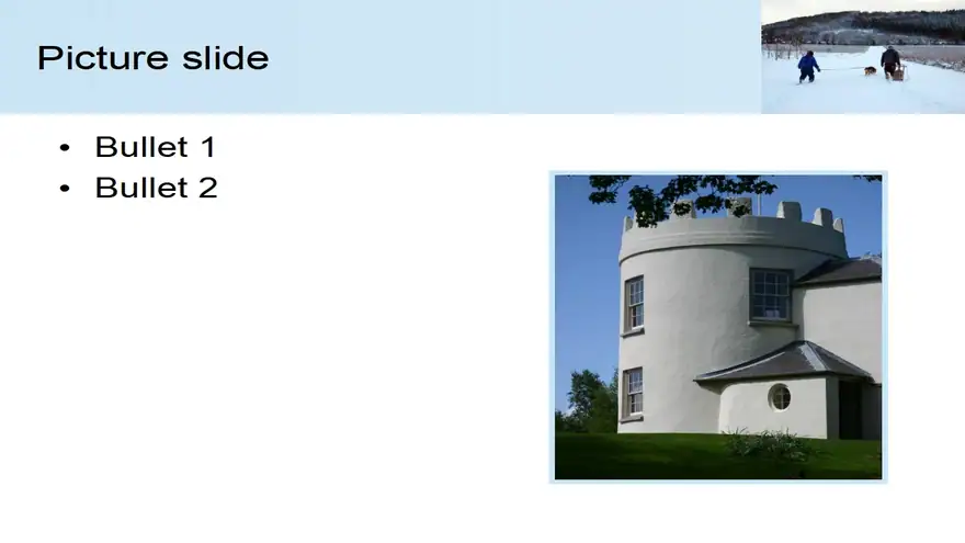 Going Sledging Template