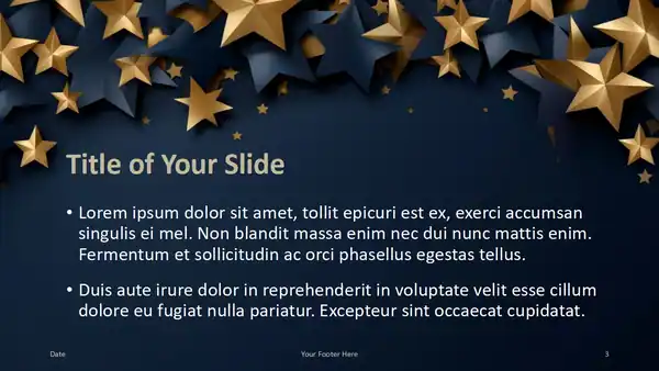 Gold Celestial Template