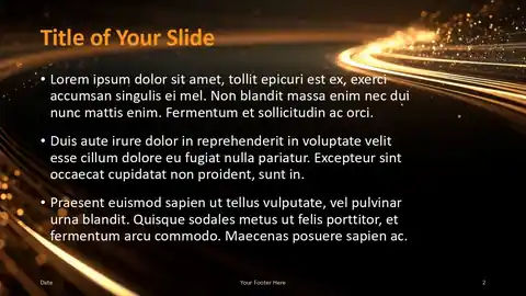 Golden Flow Template