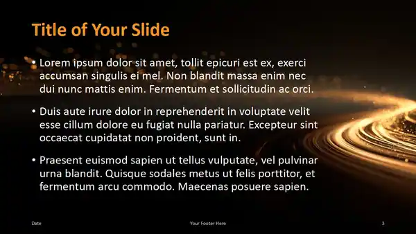 Golden Flow Template