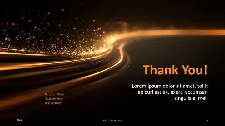 Golden Flow Template