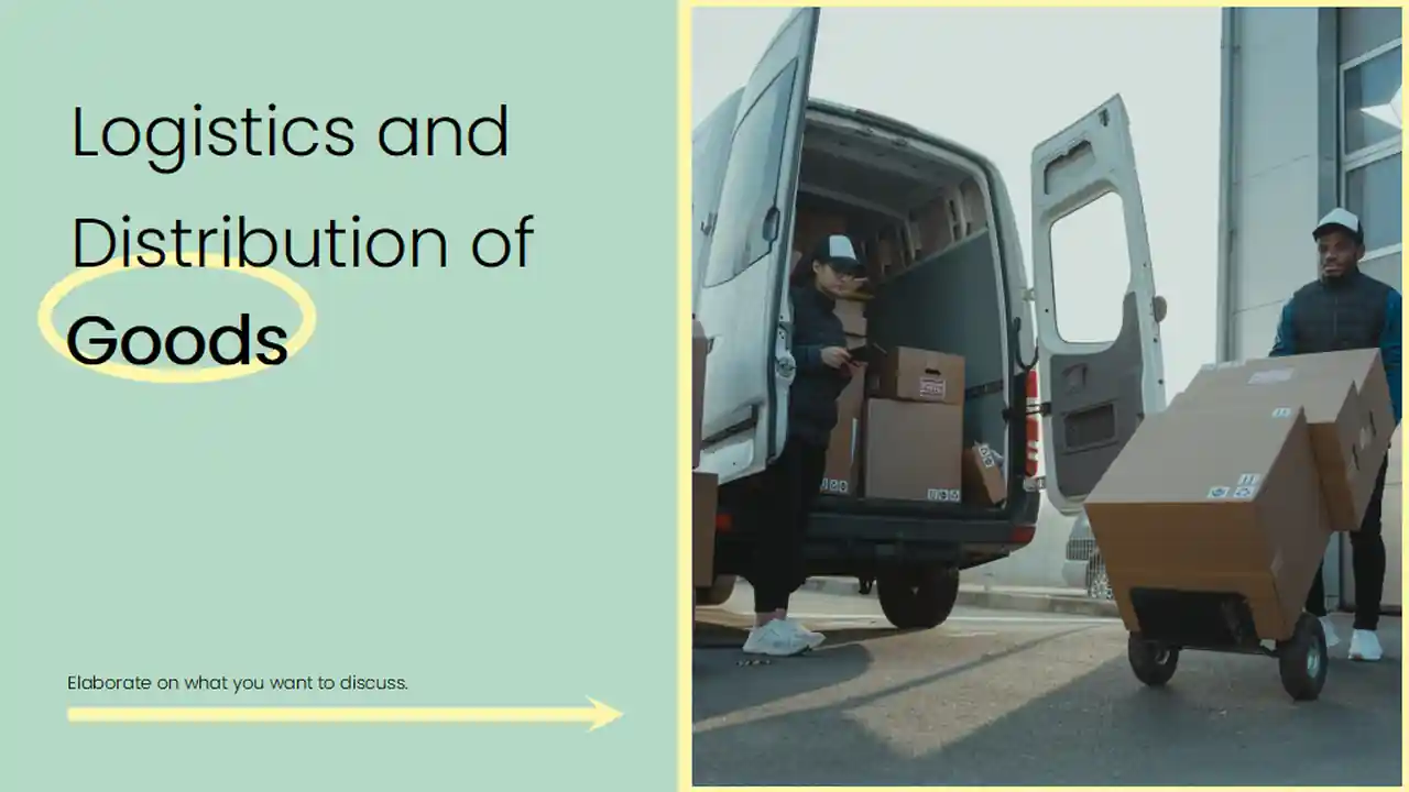 Gradient Minimal Logistics and Distribution of Goods Slides