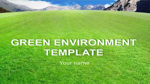 Green Environment Template