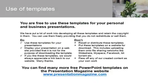 Green Plant PowerPoint