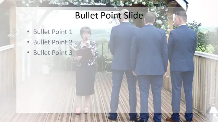 Groomsman PowerPoint Template