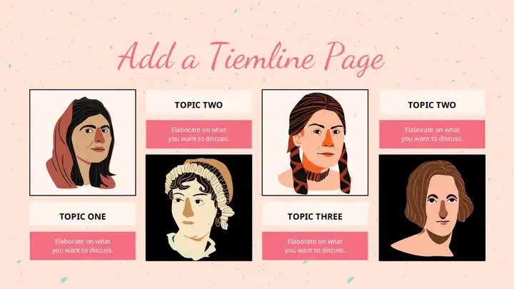 Happy International Women's Day Slides