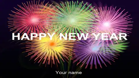 Happy New Year Template
