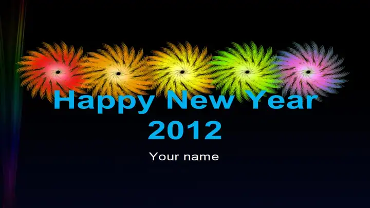Happy New Year – Welcome to 2012