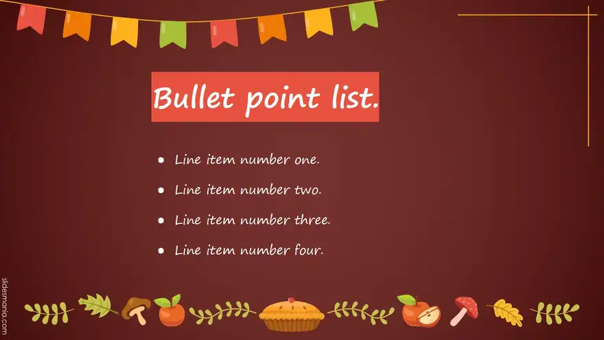 Happy Thanksgiving! Free PowerPoint, Google Slides, and Canva Template