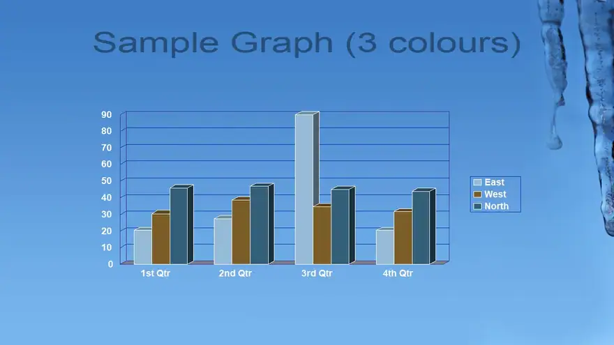 Icicles PowerPoint Template
