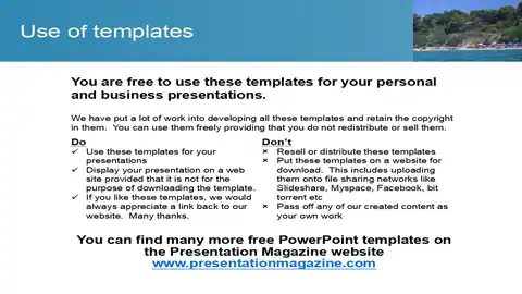 In the Sea PowerPoint Template