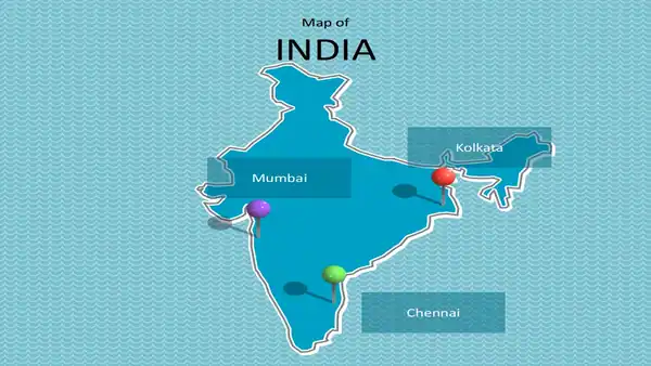 India Map Template