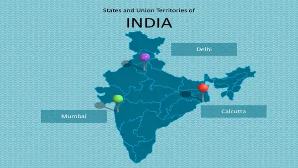 India Map Template