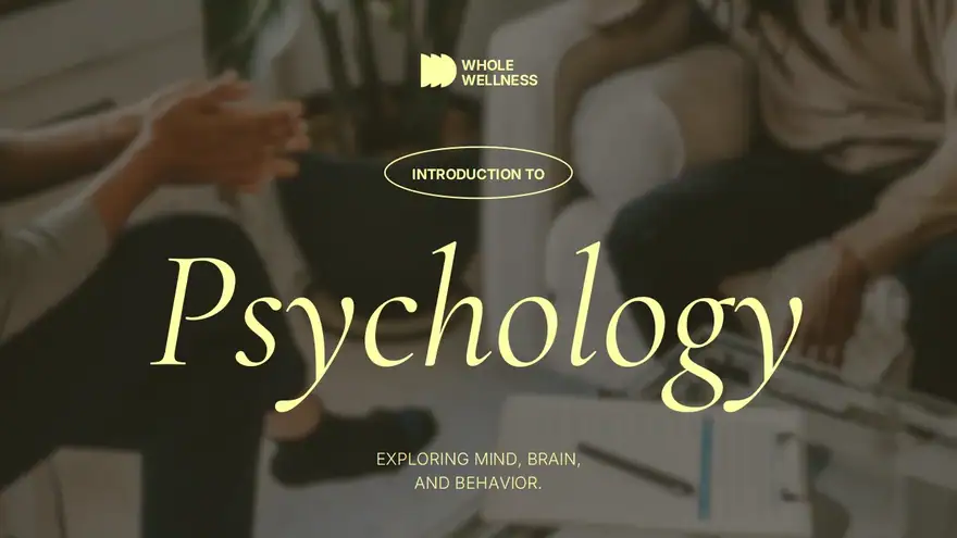 Introduction to Psychology Slides