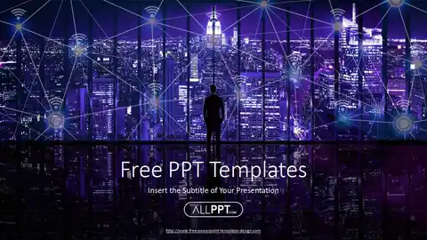 IOT Smart City PowerPoint Templates