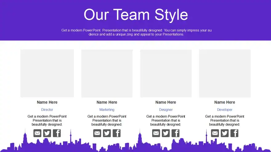 IOT Smart City PowerPoint Templates