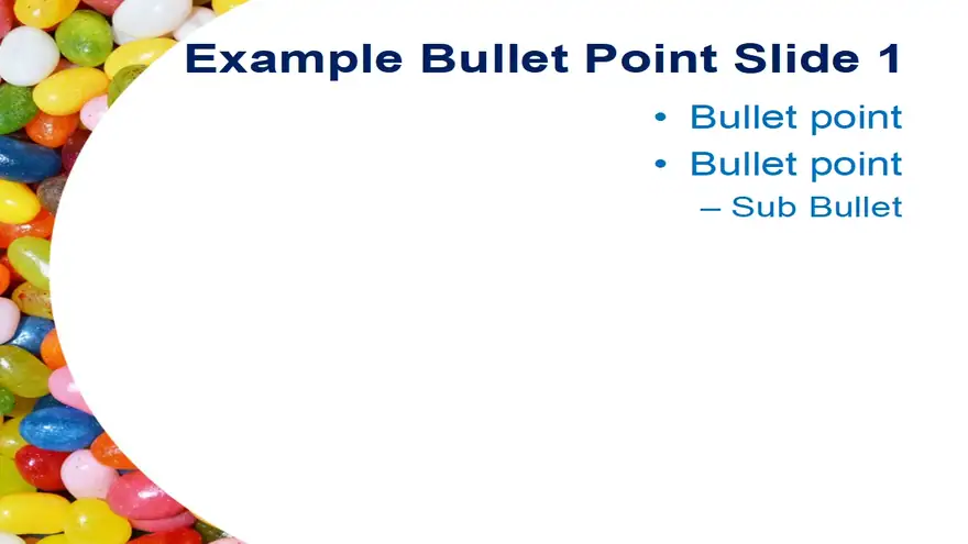 Jelly Beans PowerPoint Template