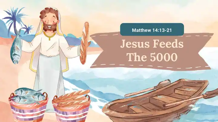 Jesus Feeds The 5000 Slides