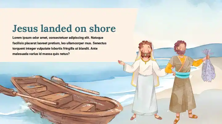 Jesus Feeds The 5000 Slides
