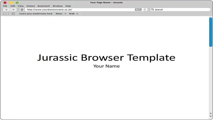 Jurassic Web Browser Template
