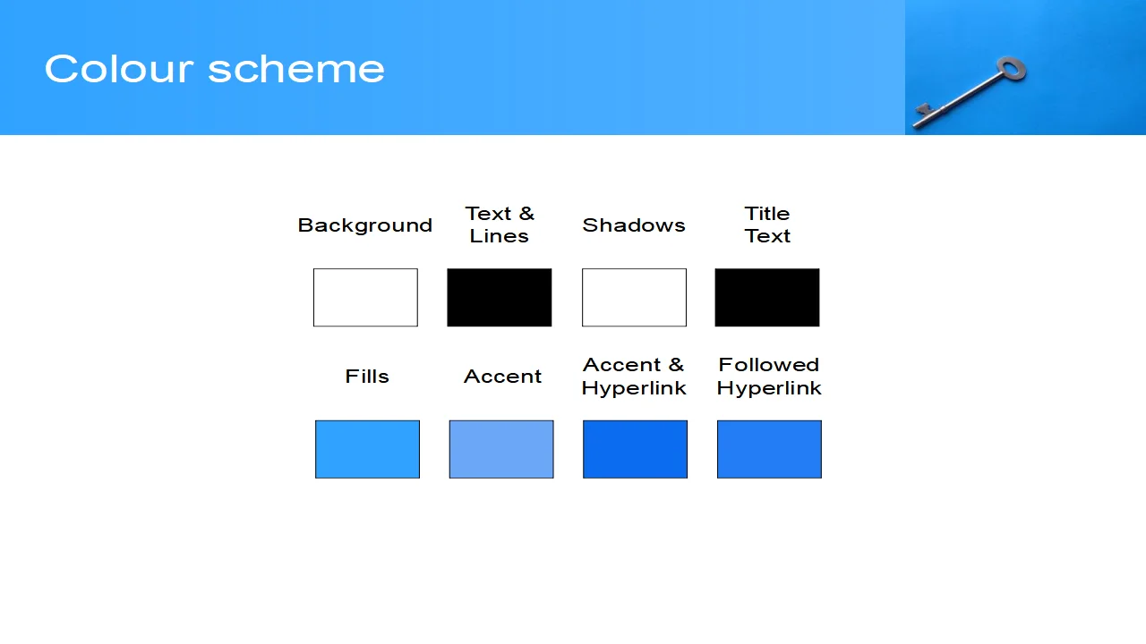Key Background PowerPoint Template