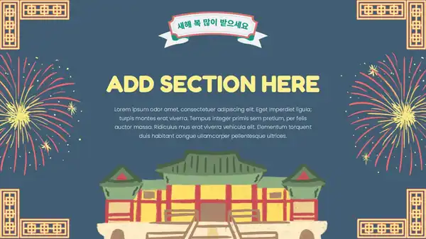 Korean Lunar New Year Slides