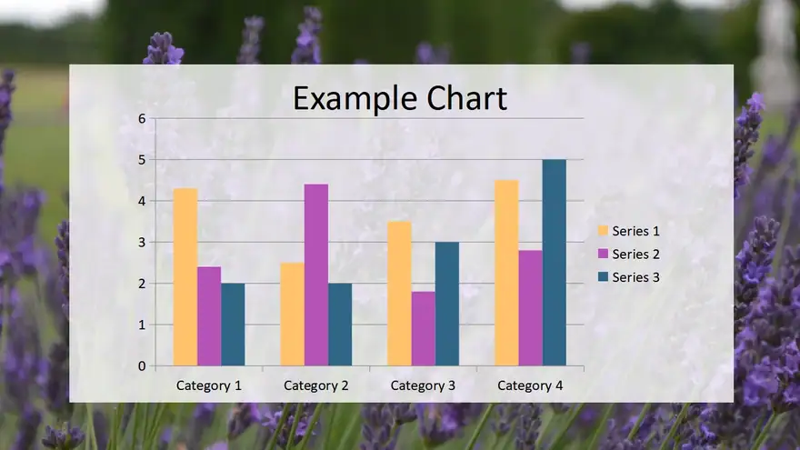 Lavender Fields Powerpoint Template