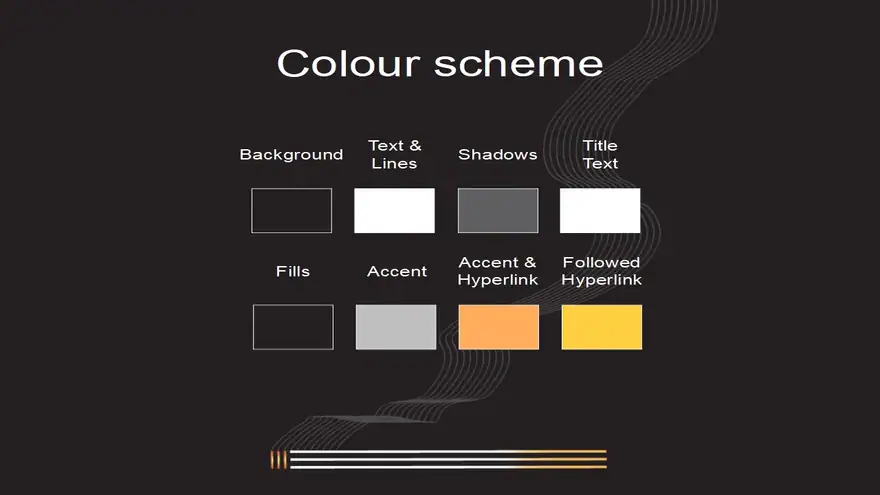Lit Cigarette PowerPoint Template
