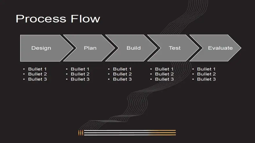 Lit Cigarette PowerPoint Template