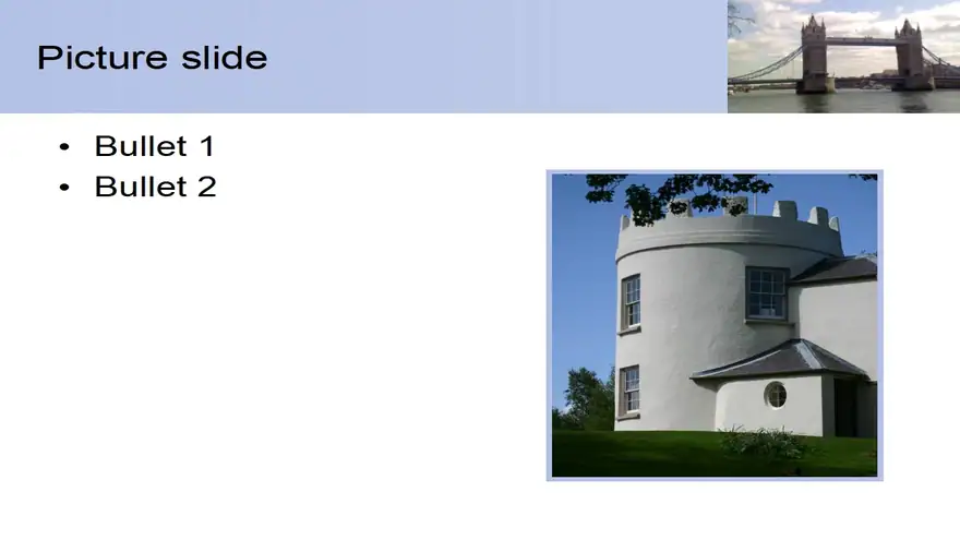 London Tower Bridge Template